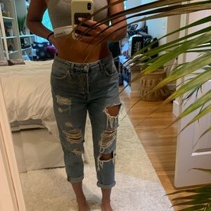 Topshop boyfriend jeans